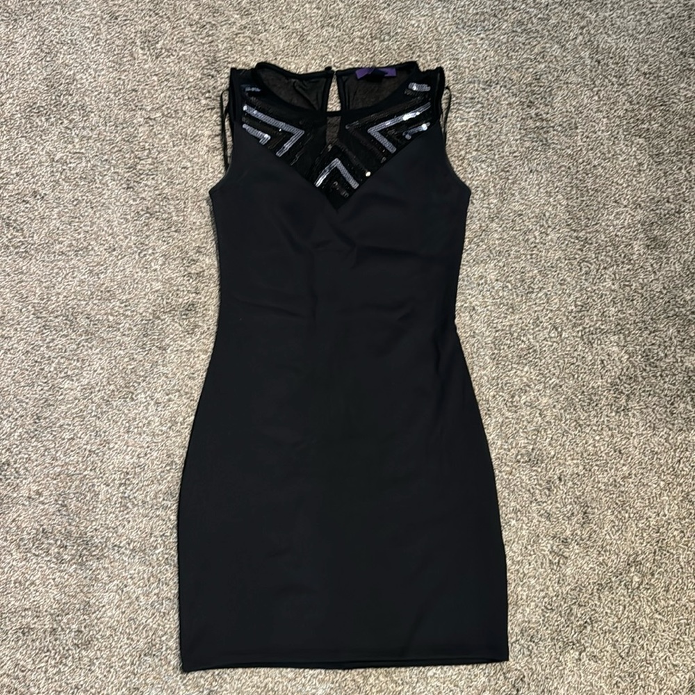 FOREVER 21 Black Bodycon Dress Size S